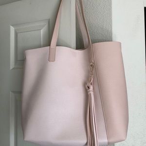 Pink tote